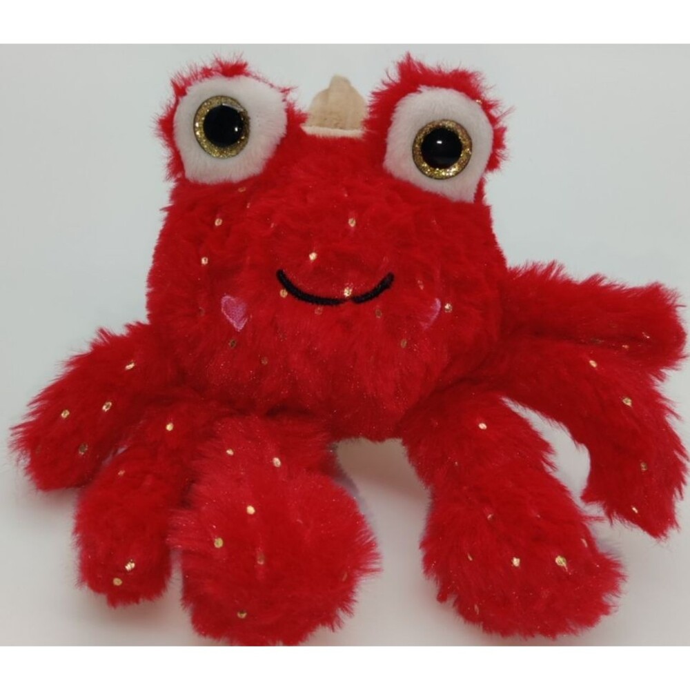 Walmart 8" Red Hermit Crab Plush Stuffed Animal Toy